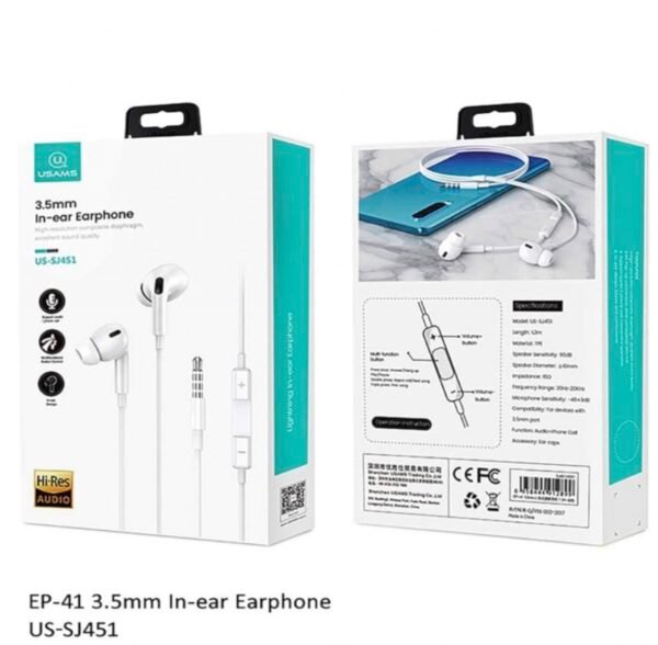 Manos Libres 3.5mm EP-41 1.2M