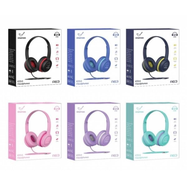 Auricular Stereo Gorsun A63 para Niños