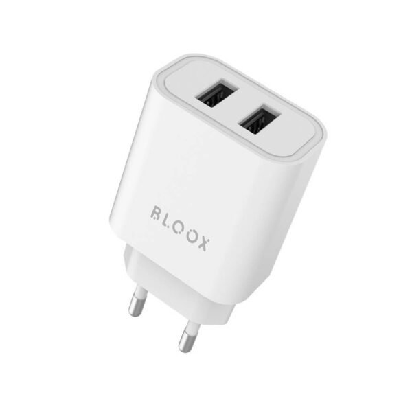 Cargador BLOOX 2.4A 2 USB Sin Cable