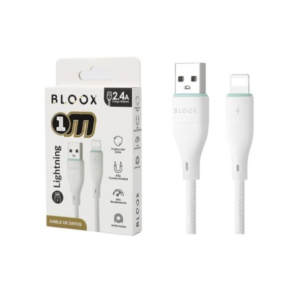 Cable de Datos BLOOX USB A a Lightning