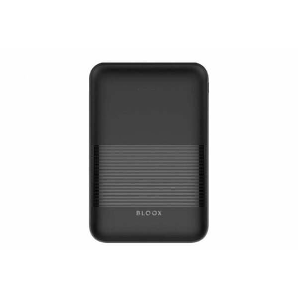 Power Bank BLOOX PB_1 5.000mAh Entrada: Tipo C Negro / Salida: Tipo C + USB*2