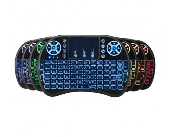 MINI TECLADO INALAMBRICO (ILUMINADO, TOUCHPAD)