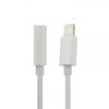 Adaptador ROCA Lightning a 3.5 mm Blanco Audio