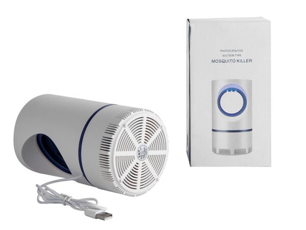 Lámpara Atrapa Mosquitos USB con Bandeja Grande