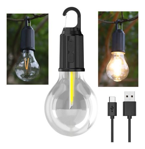 Lampara Bombita Recargable Usb