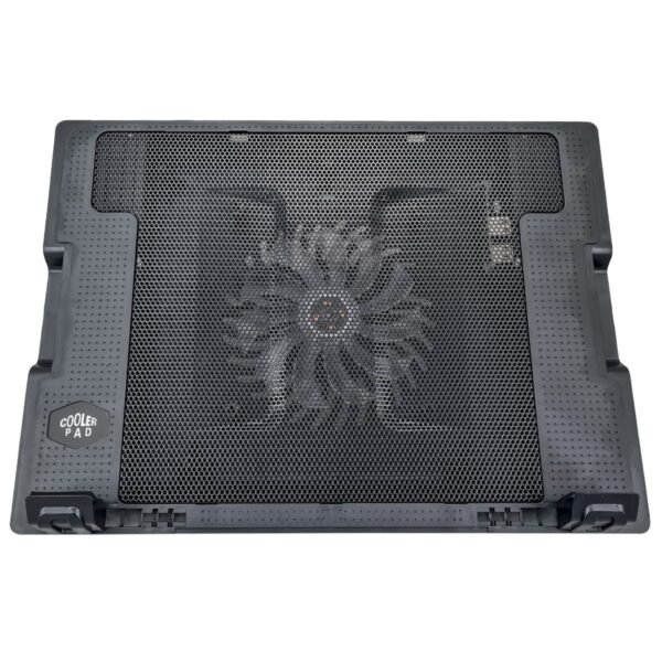 BANDEJA COOLER AJUSTABLE 9″ A 17″ USB NEGRO