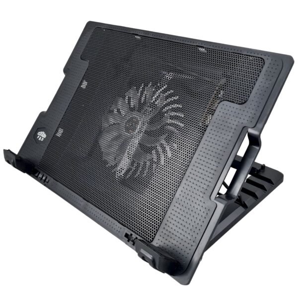 BANDEJA COOLER AJUSTABLE 9″ A 17″ USB NEGRO