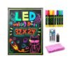 PIZARRA LED 40X30CM CON CONTROL REMOTO RGB