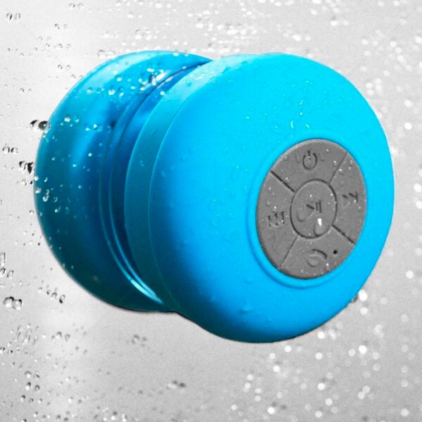 PARLANTE RESISTENTE AL AGUA BLUETOOTH CON VENTOSA