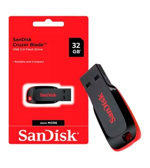 Pen Drive 32GB USB 2.0 Negro Hiksemi