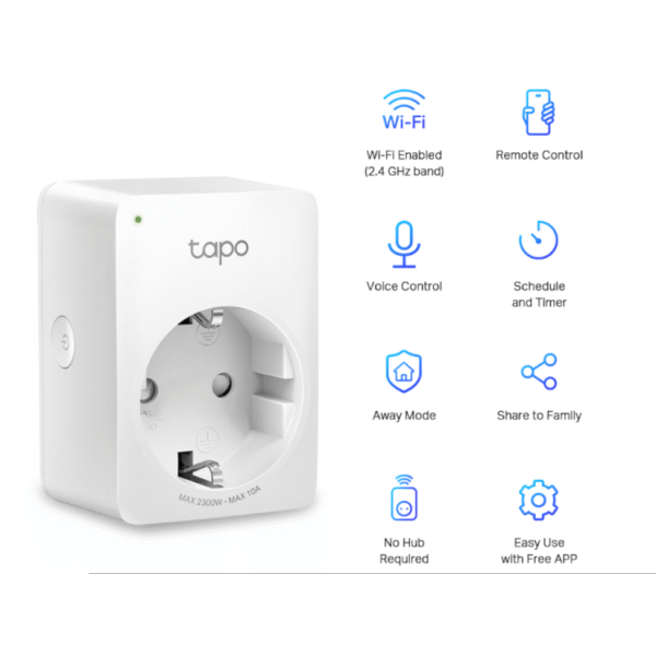 Enchufe Inteligente TAPO P100 Mini