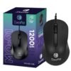 Mouse USB MO-01 Negro Exofiz