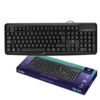 Teclado USB TE-01 Negro Exofiz