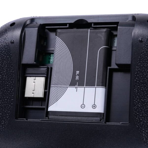 Mini Teclado Inalámbrico Control Remoto Negro Eko-Vi