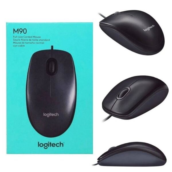 Mouse Logitech M90 USB Negro