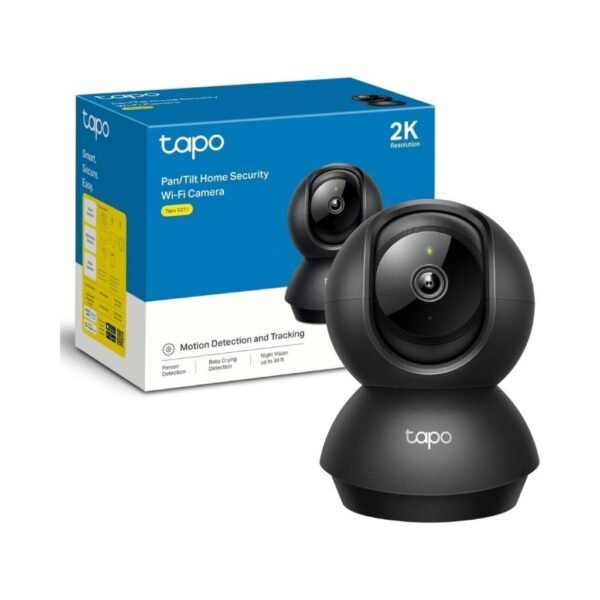 Cámara IP TAPO C211 2K Domotica Pan/Tilt Inalámbrica Negro TP-LINK