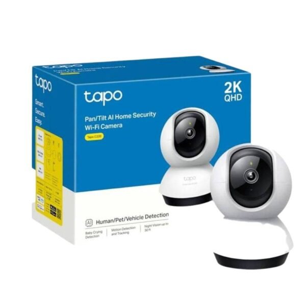 Cámara IP TAPO C220 2K Inalámbrica Visión Nocturna IA Avanzada TP-LINK