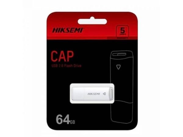Pen Drive 64GB USB 2.0 Blanco Hiksemi